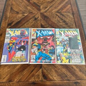 The Uncanny X-Men Comic Book Set